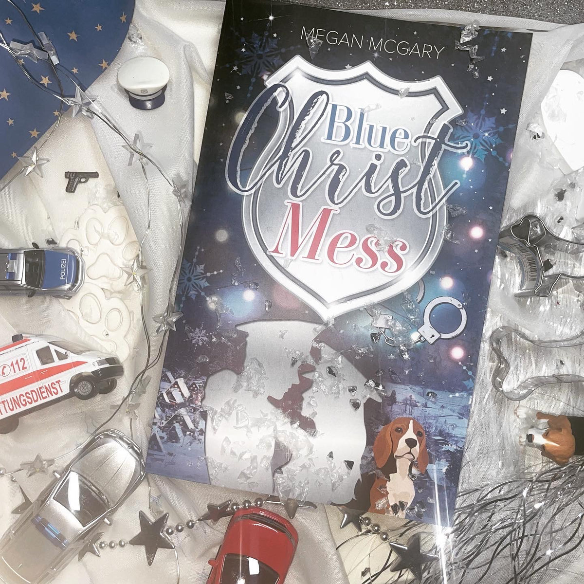 "BlueChristMess" mit Taschenbuch & Goodies