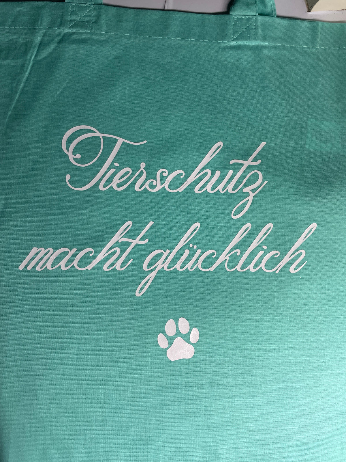 Stoffbeutel für Tierschützer & Hundefans bedruckt Einzelstücke