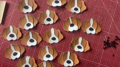 Schlüsselanhänger Taschenbaumler Beagle