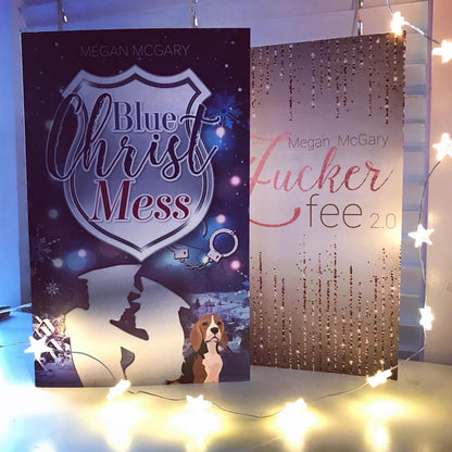 "BlueChristMess" mit Taschenbuch & Goodies
