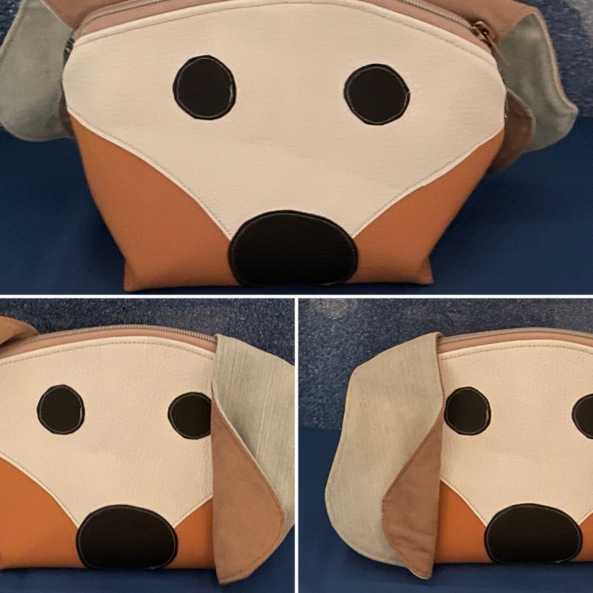 Täschchen Beagle mit Ohren