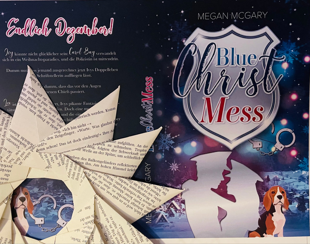 "BlueChristMess" mit Taschenbuch & Goodies