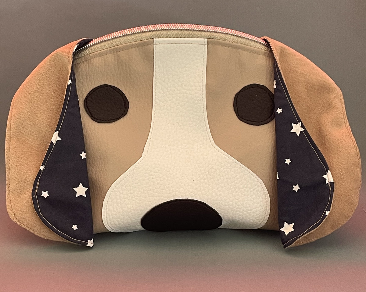 Täschchen Beagle mit Ohren