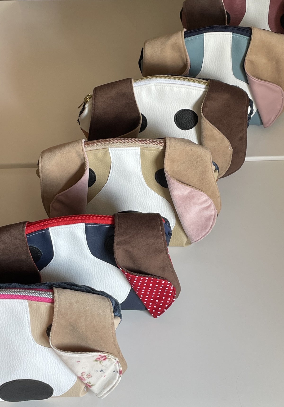 Täschchen Beagle mit Ohren