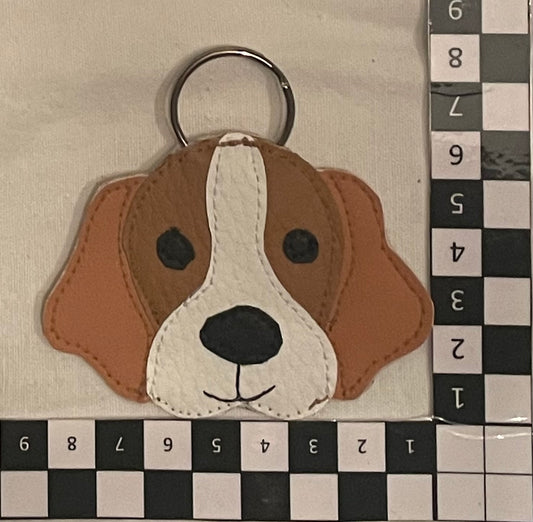 Schlüsselanhänger Taschenbaumler Beagle