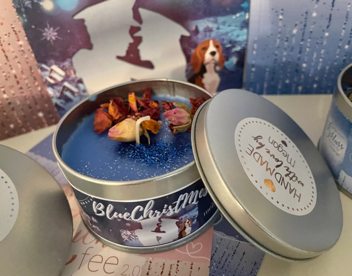 "BlueChristMess" mit Taschenbuch & Goodies