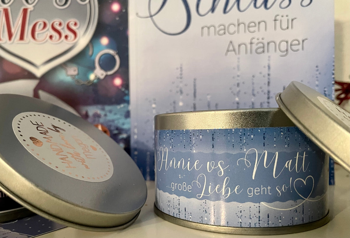 "Schlussmachen für Anfänger" mit Taschenbuch & Goodies