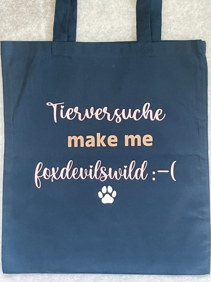 Stoffbeutel für Tierschützer & Hundefans bedruckt Einzelstücke
