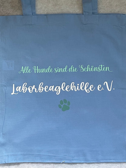 Stoffbeutel für Tierschützer & Hundefans bedruckt Einzelstücke