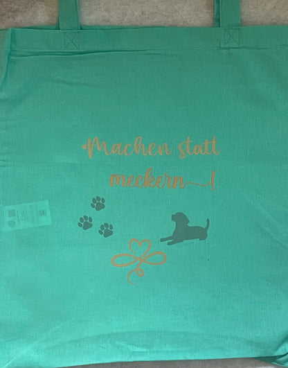 Stoffbeutel für Tierschützer & Hundefans bedruckt Einzelstücke