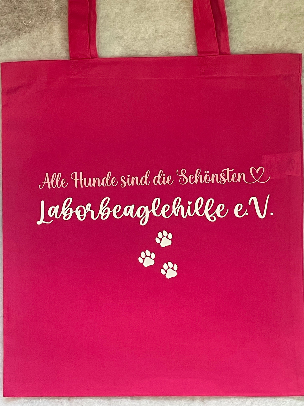 Stoffbeutel für Tierschützer & Hundefans bedruckt Einzelstücke