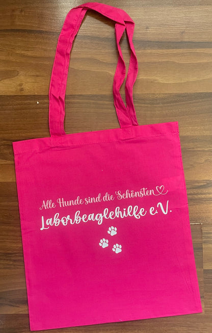Stoffbeutel für Tierschützer & Hundefans bedruckt Einzelstücke